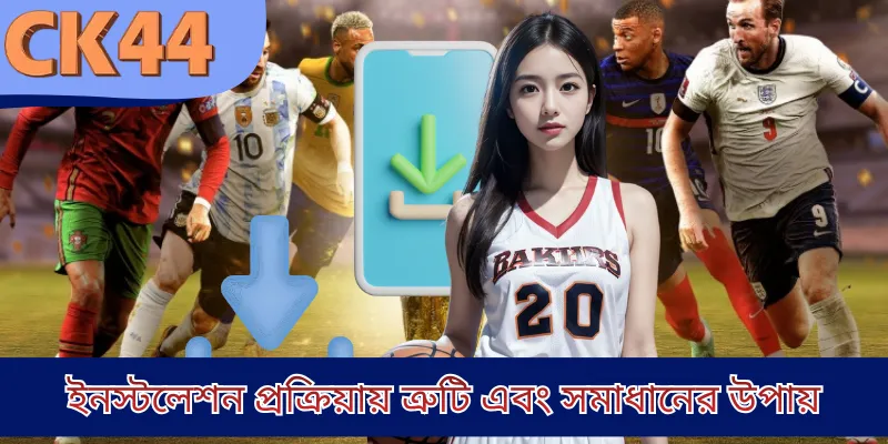 ইনস্টলেশন প্রক্রিয়ায় ত্রুটি এবং সমাধানের উপায়