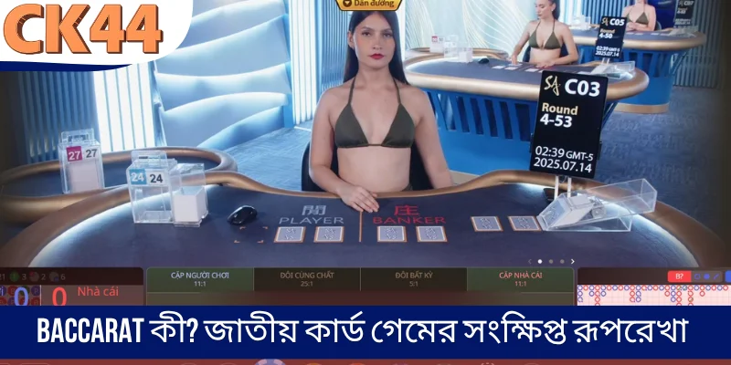 Baccarat কী? জাতীয় কার্ড গেমের সংক্ষিপ্ত রূপরেখা